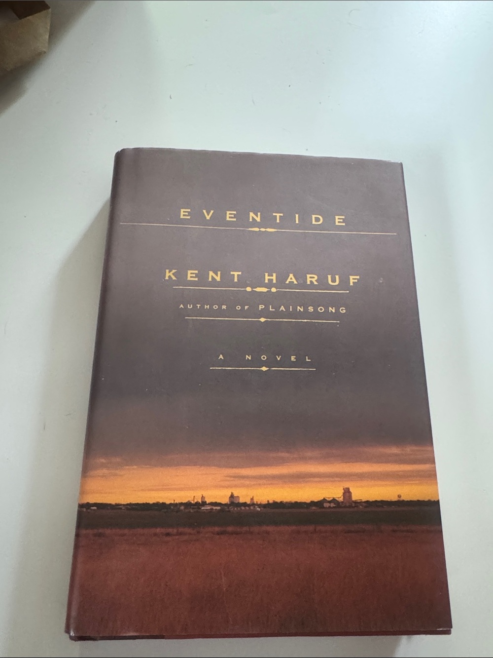 Eventide by Kent Haruf - Hardcover Novel